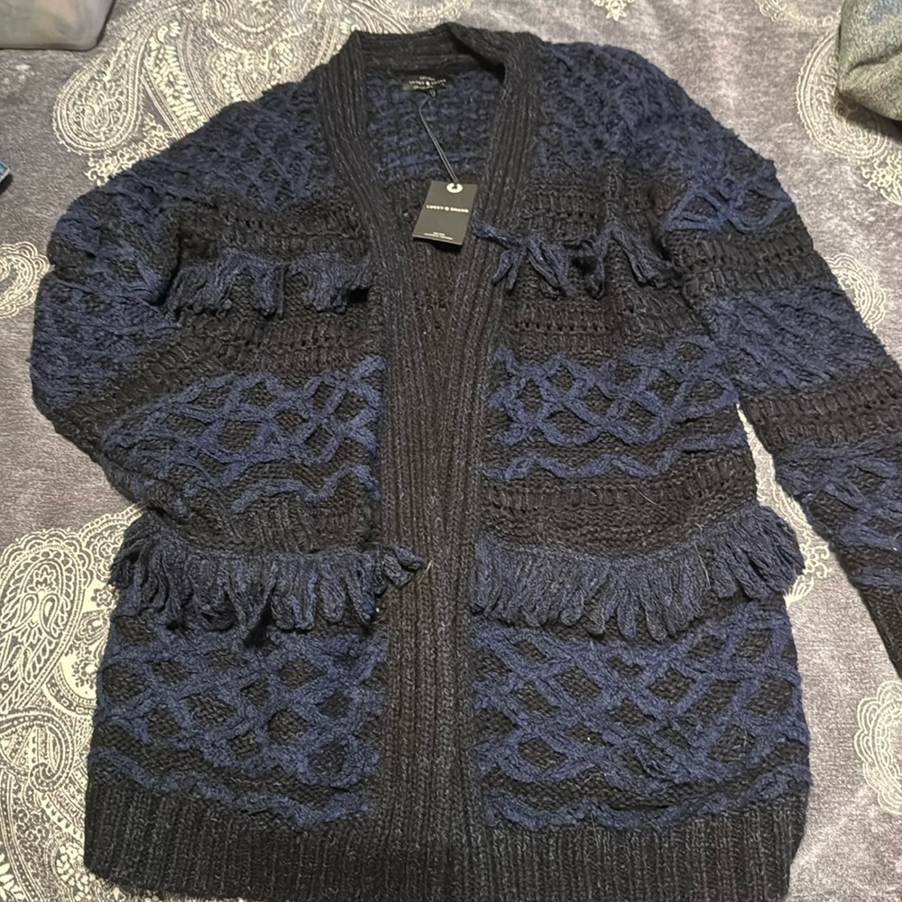 NWT lucky sweater size small